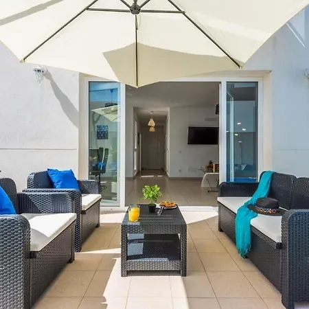 Playa De Fanabe Sleeps 8 Pool Air Con Wifi * Costa Adeje (Tenerife)